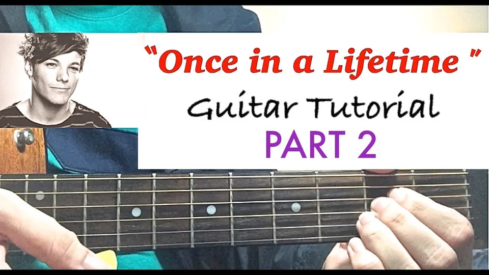One Direction - Once in a Lifetime guitar lesson