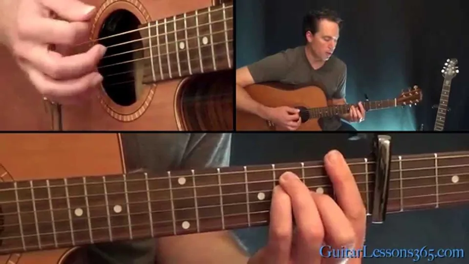 Coldplay - The Scientist guitar lesson