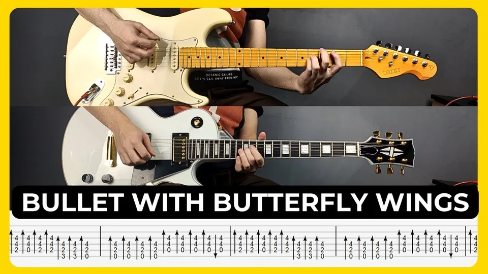 The Smashing Pumpkins - Bullet with Butterfly Wings guitar tab