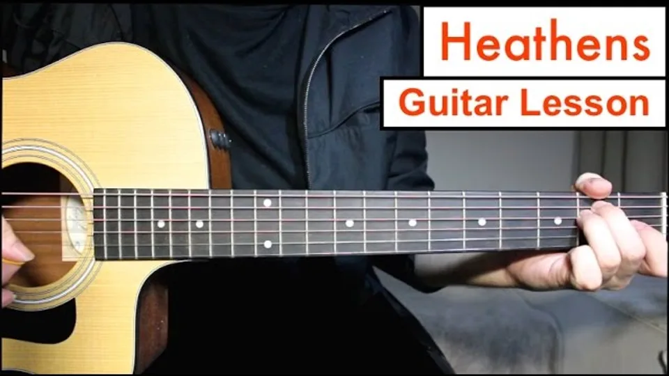 Twenty One Pilots - Heathens guitar lesson