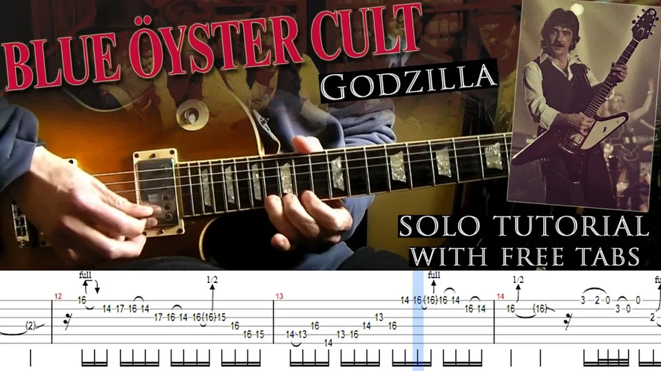 Blue Oyster Cult - Godzilla guitar tab