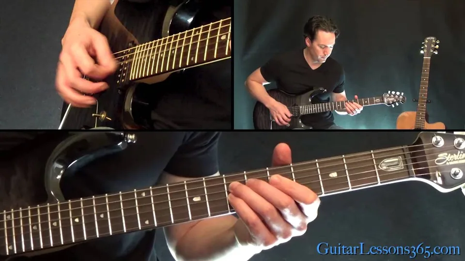 AC/DC - Hells Bells Pt.1 - All Riffs guitar lesson