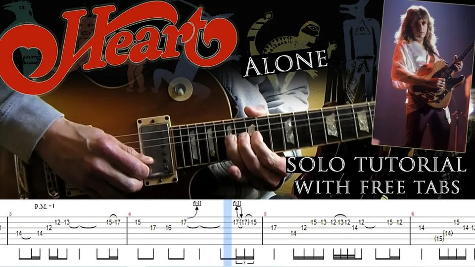 Heart - Alone guitar tab