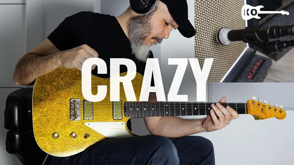 Gnarls Barkley - Crazy guitar cover