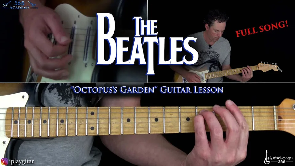 The Beatles - Octopus's Garden guitar lesson