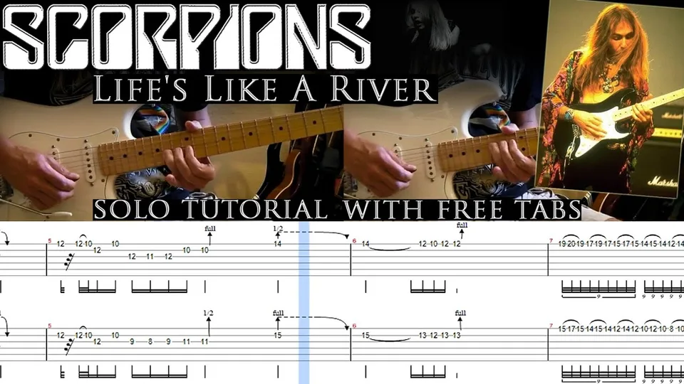 Scorpions - Life's Like A River guitar tab