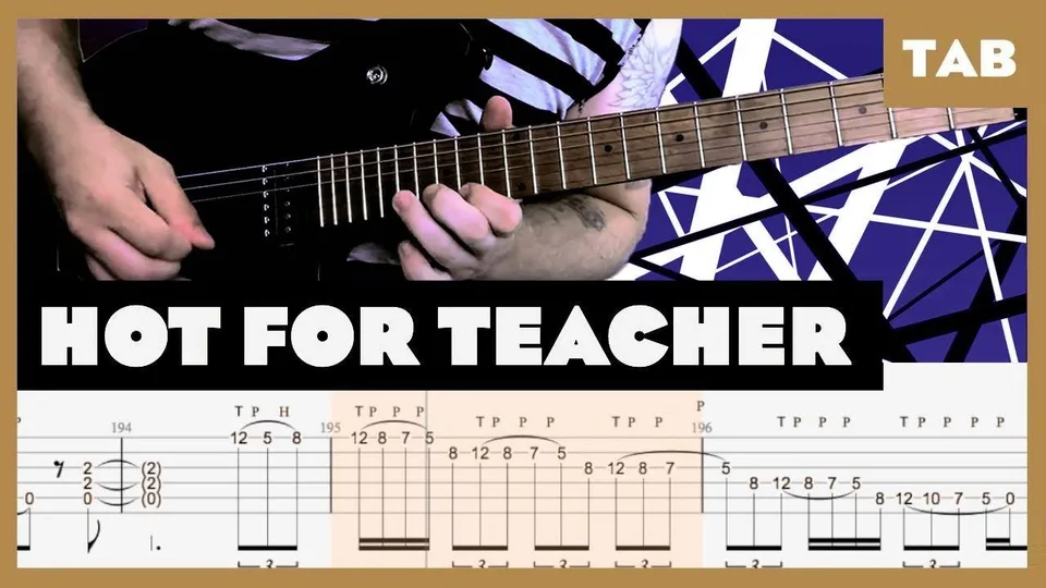Van Halen - Hot for Teacher guitar tab
