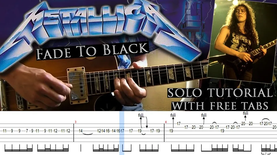 Metallica - Fade To Black 1 guitar tab