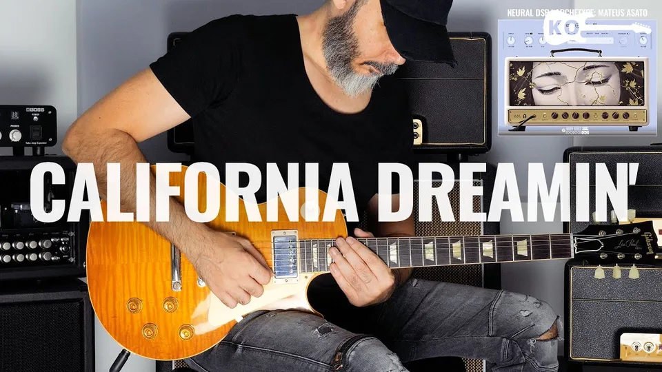 The Mamas and the Papas - California Dreamin' guitar cover