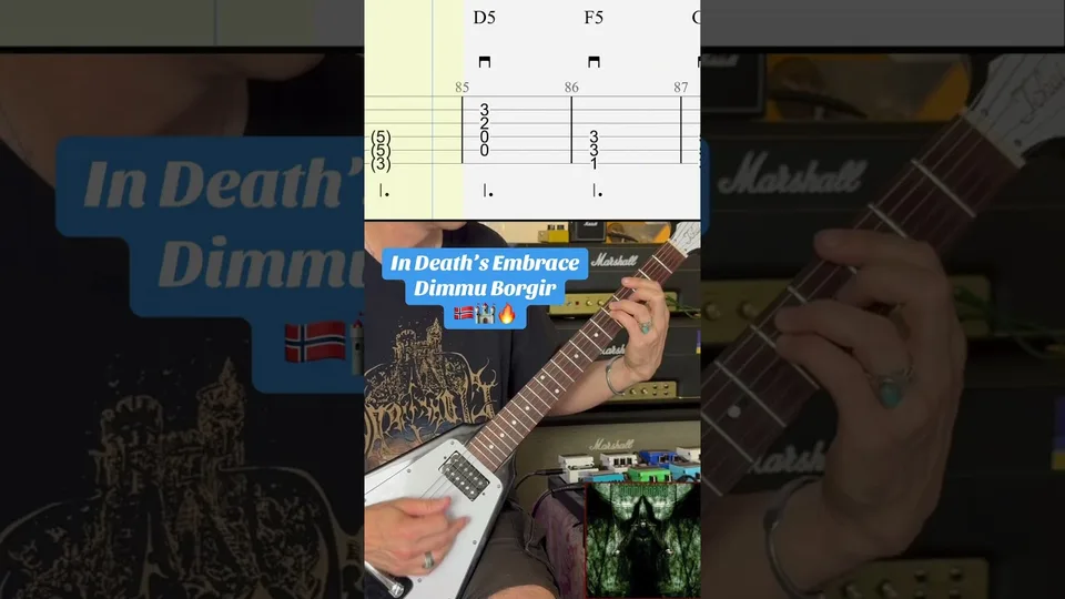 Dimmu Borgir - In Death’s Embrace guitar tab