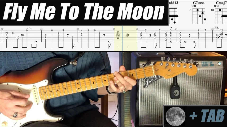 Bart Howard - Fly Me to the Moon guitar tab