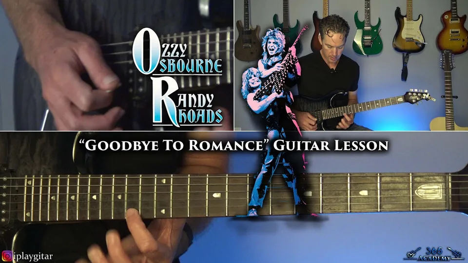 Ozzy Osbourne - Goodbye To Romance guitar lesson