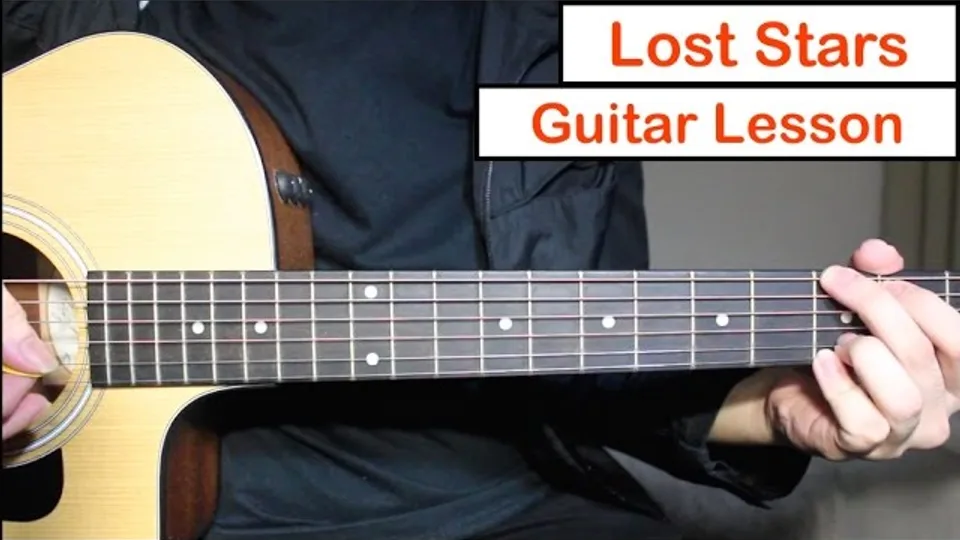 Adam Levine - Lost Stars guitar lesson
