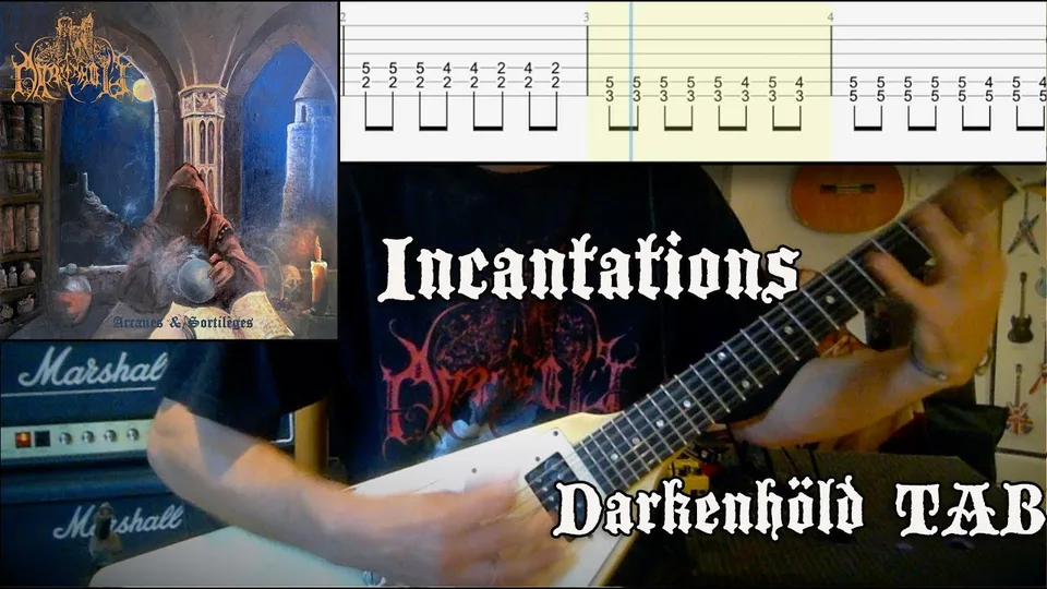 Darkenhöld - Incantations guitar tab