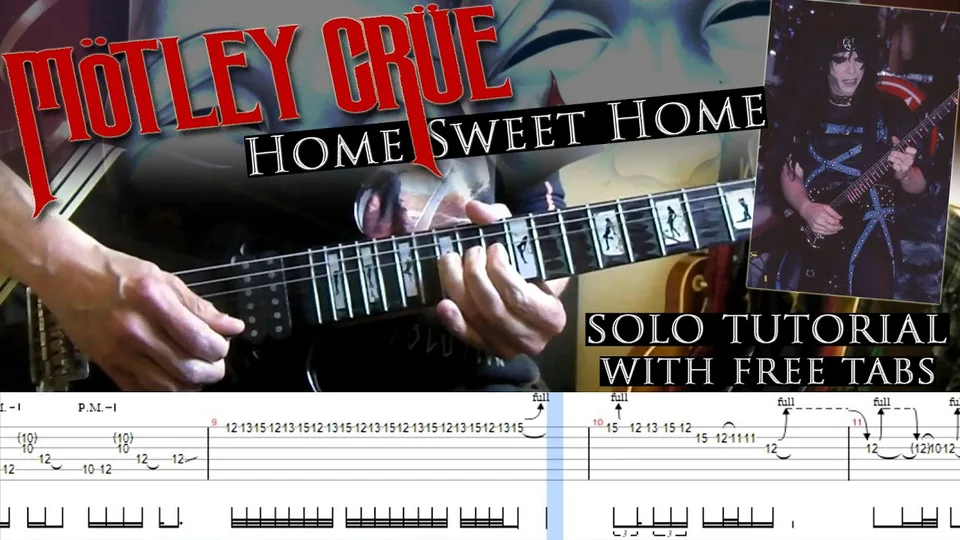 Mötley Crüe - Home Sweet Home guitar tab