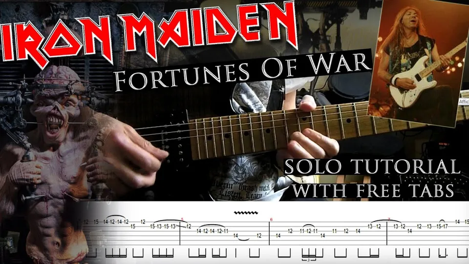 Iron Maiden - Fortunes of War guitar tab