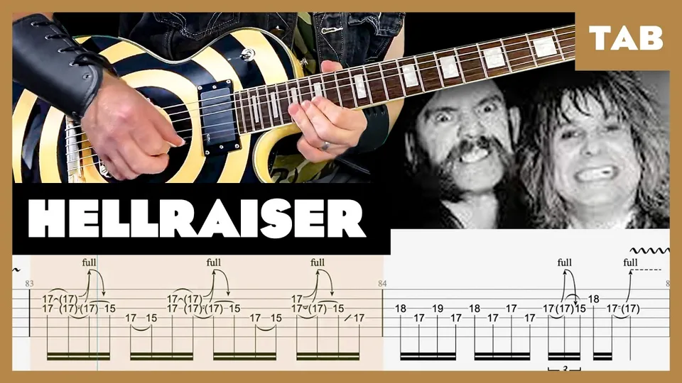 Ozzy Osbourne - Hellraiser guitar tab