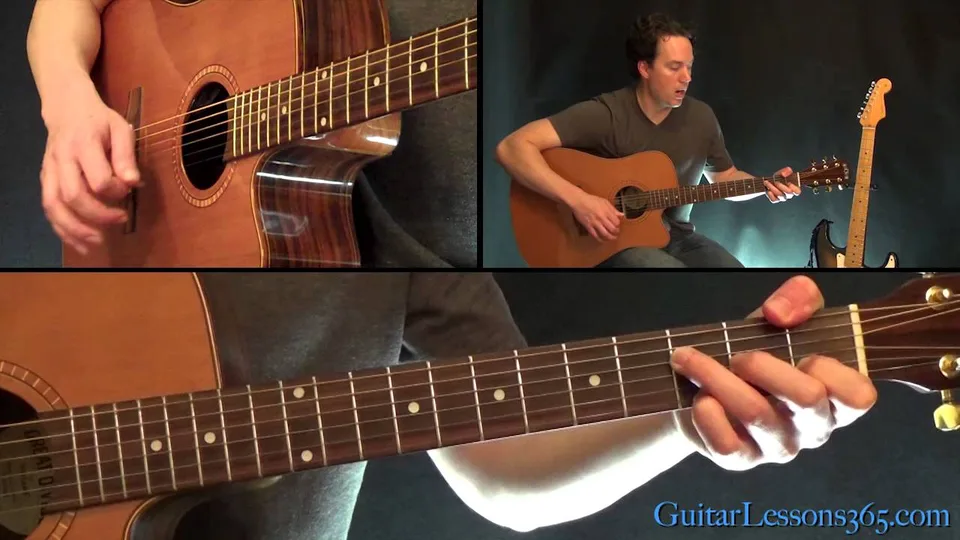 Johnny Cash - Hurt - Acoustic guitar lesson