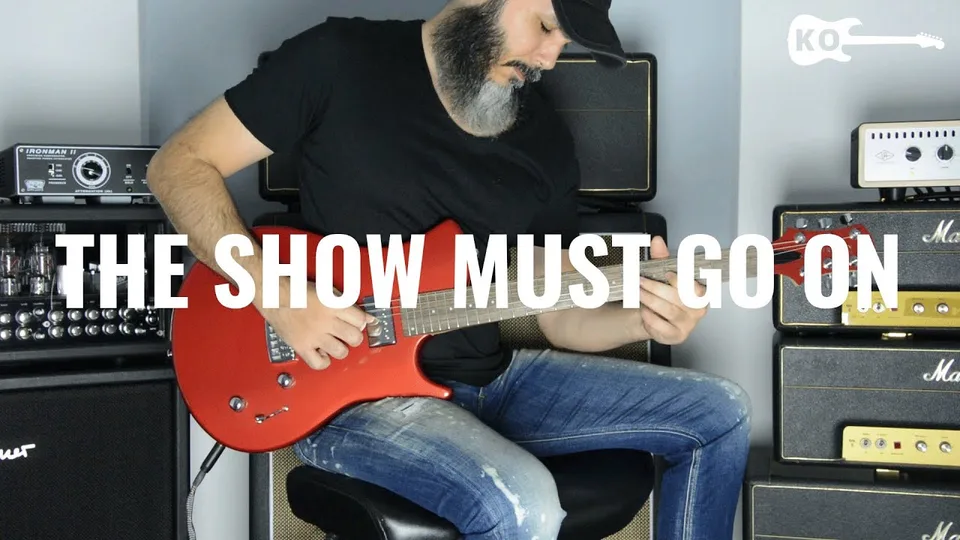 Queen - The Show Must Go On guitar cover