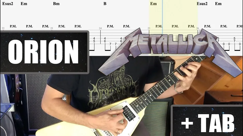 Metallica - Orion guitar tab