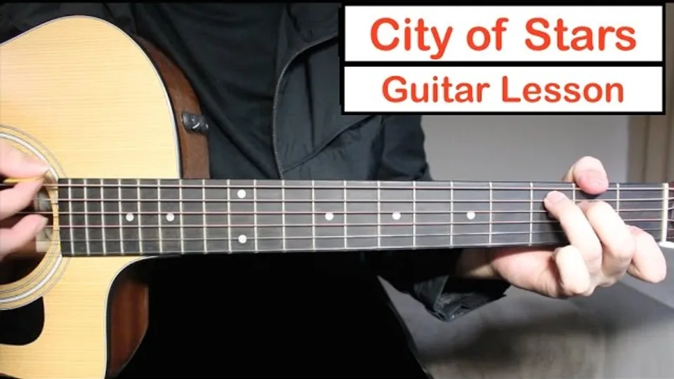 Ryan Gosling - City of Stars guitar lesson