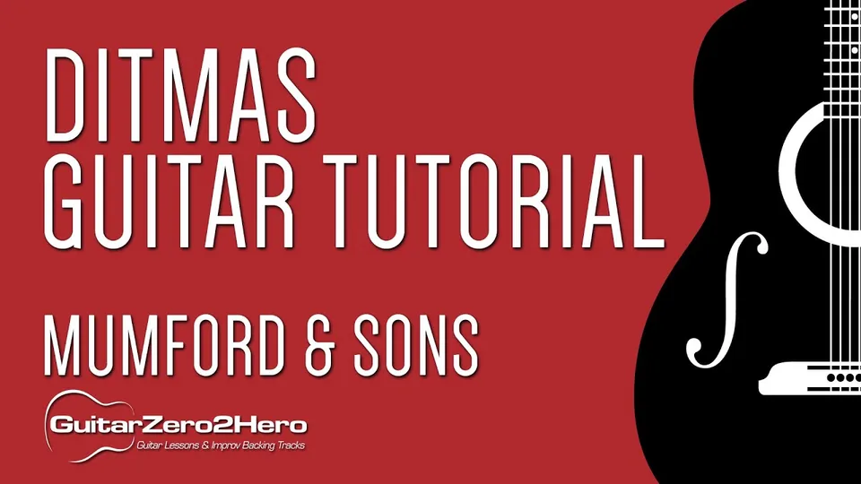 Mumford & Sons - Ditmas guitar lesson