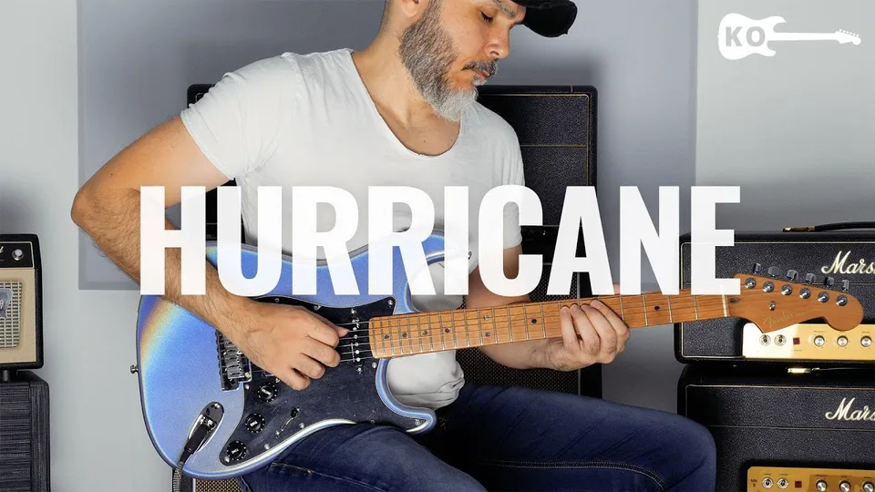 Eden Golan - Hurricane - Eurovision 2024 guitar cover