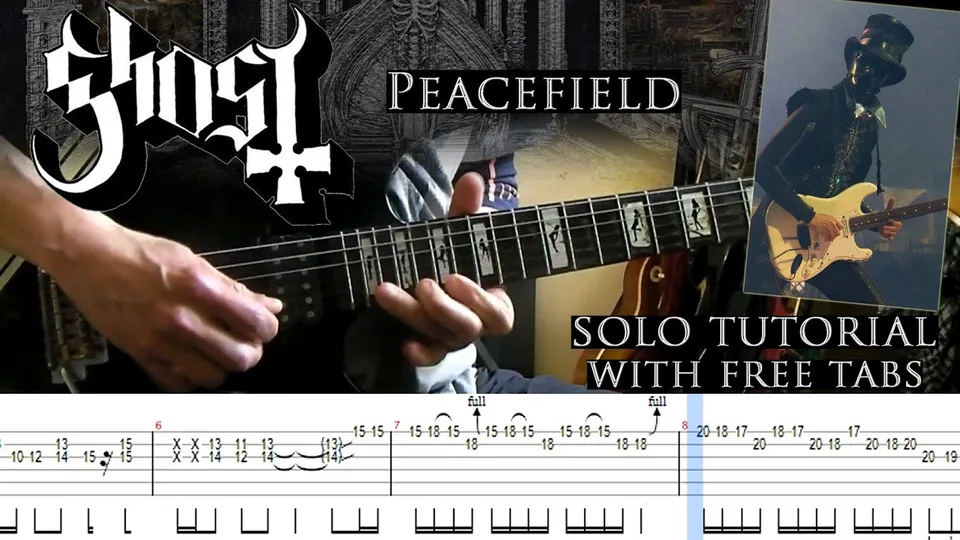 Ghost - Peacefield guitar tab