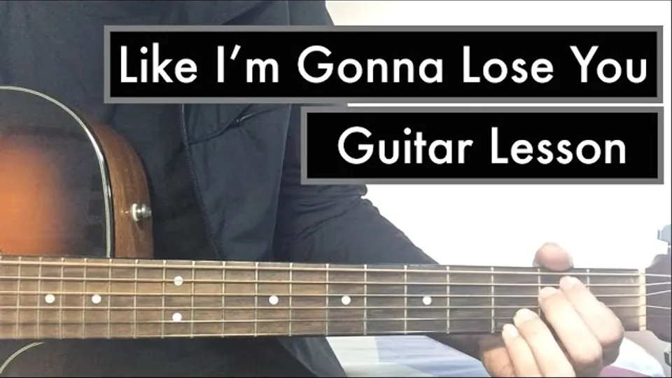 Meghan Trainor ft. John Legend - Like I'm Gonna Lose You guitar lesson