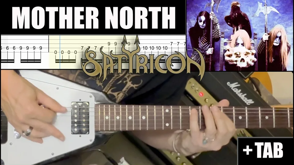 Satyricon - Remake Mother North guitar tab