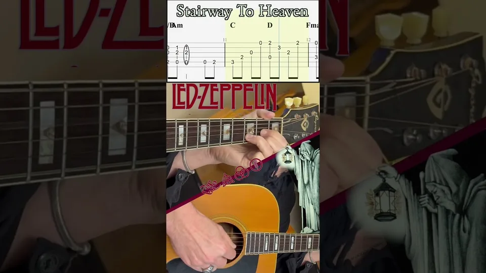 Led Zeppelin - Stairway to Heaven (Intro) guitar tab
