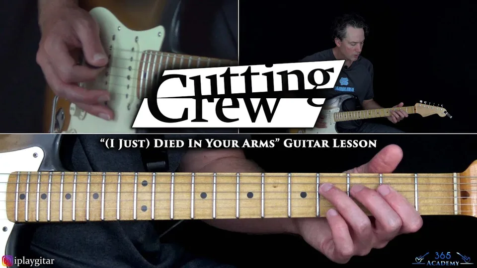 Cutting Crew - Died In Your Arms guitar lesson