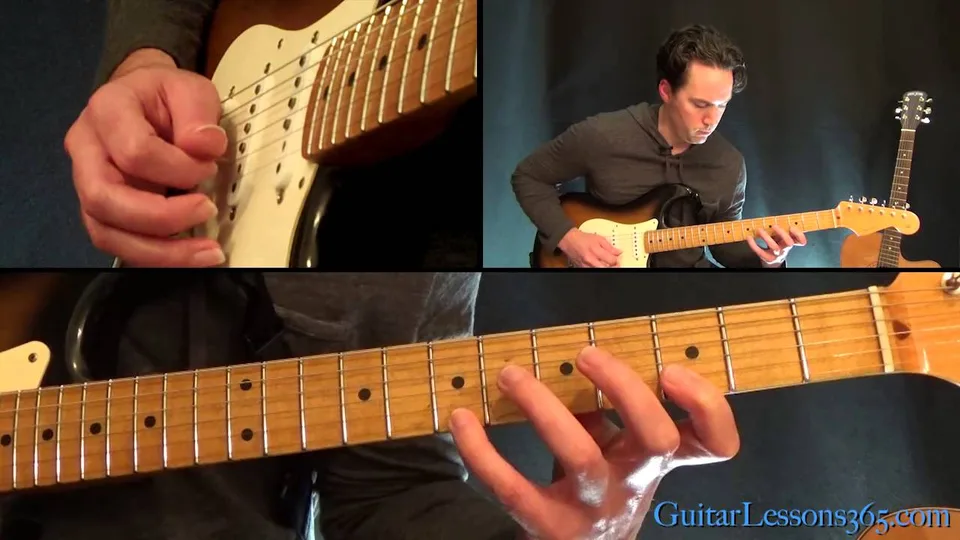 Van Halen - Jump - Keyboard Solo on Guitar guitar lesson