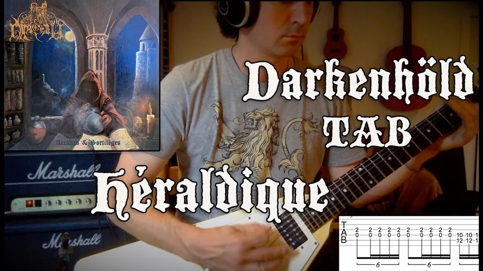 Darkenhöld - Héraldique guitar tab
