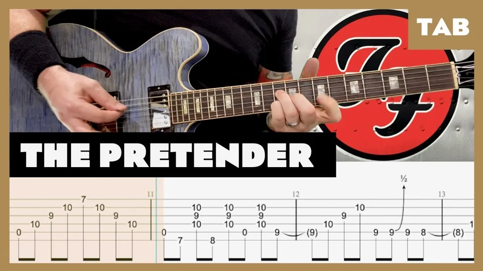 Foo Fighters - The Pretender guitar tab