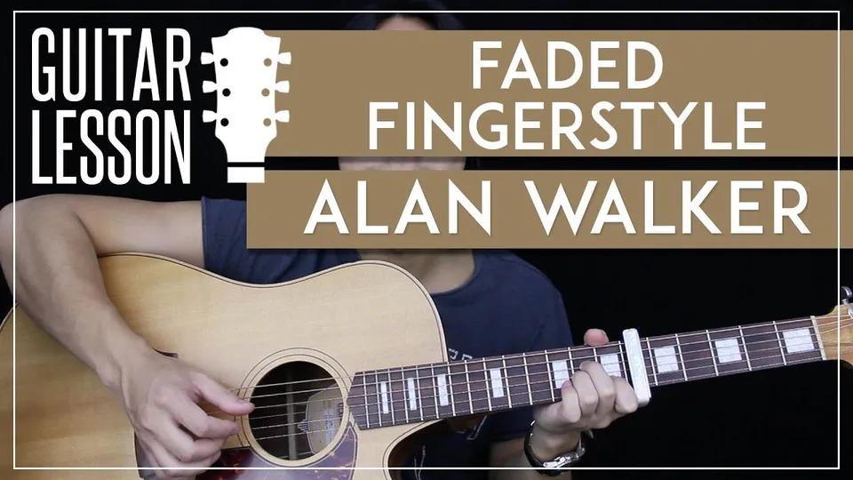 Alan Walker - Faded guitar lesson