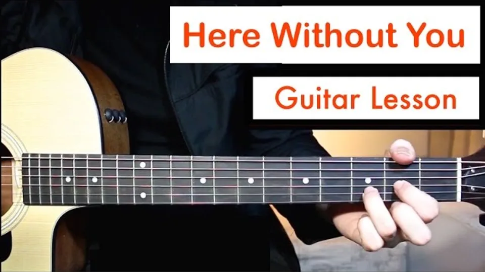 3 Doors Down - Here Without You guitar lesson