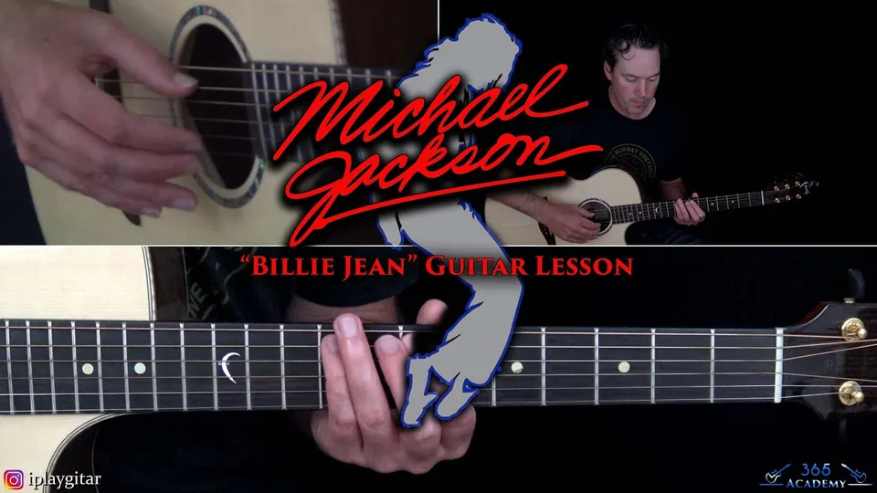 Michael Jackson - Billie Jean guitar lesson