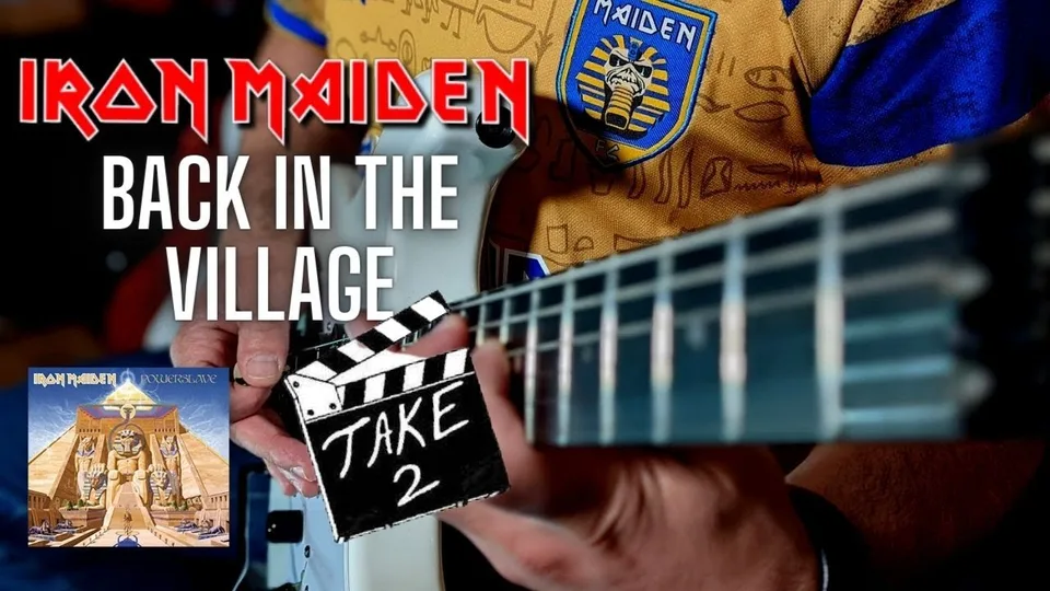 Iron Maiden - Back in the Village guitar cover