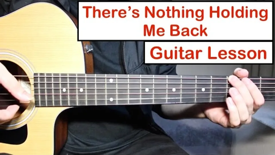 Shawn Mendes - There's Nothing Holdin' Me Back guitar lesson