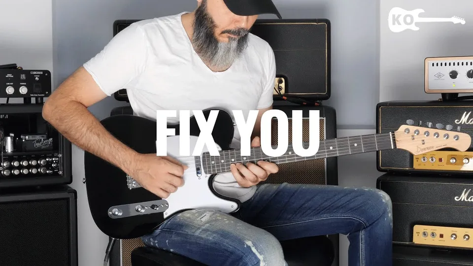 Coldplay - Fix You guitar cover