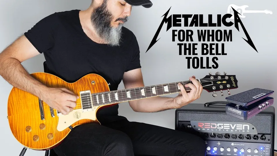 Metallica - For Whom the Bell Tolls guitar cover