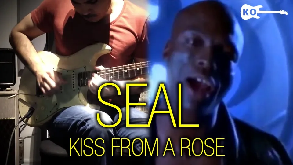 Seal - Kiss from a Rose guitar cover