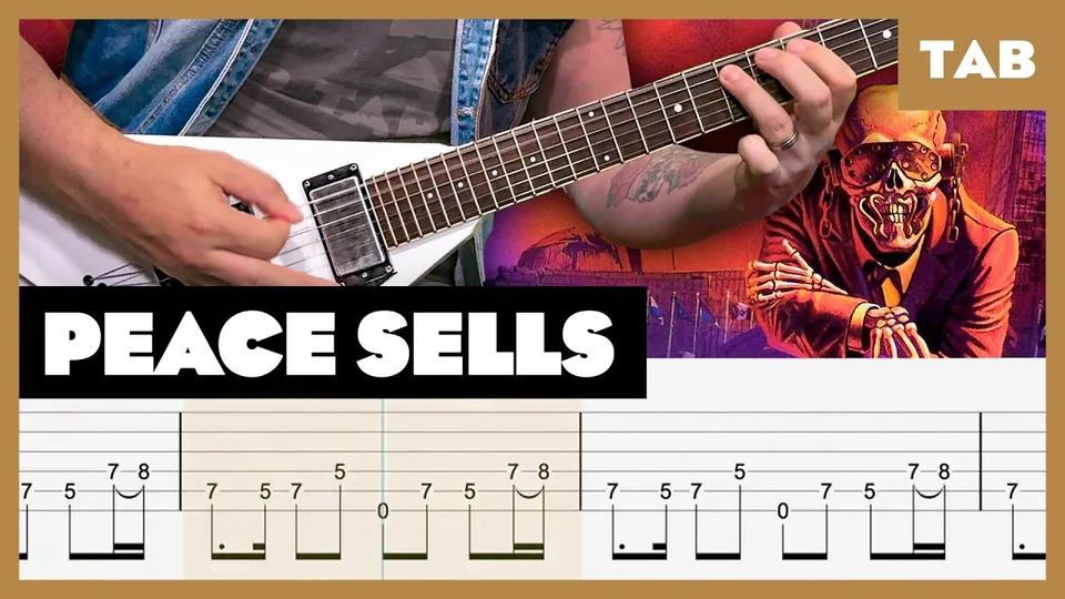 Megadeth - Peace Sells guitar tab