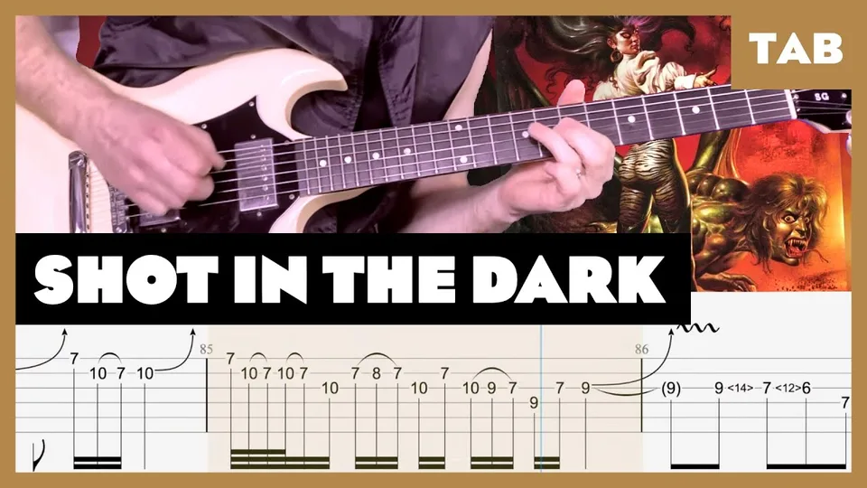 Ozzy Osbourne - Shot in the Dark guitar tab