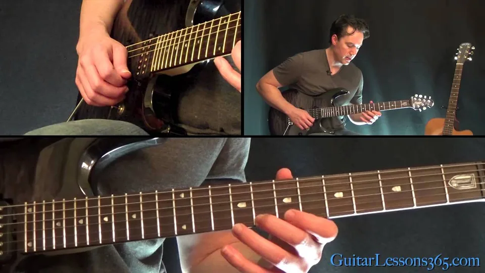 Metallica - One - Second Solo guitar lesson