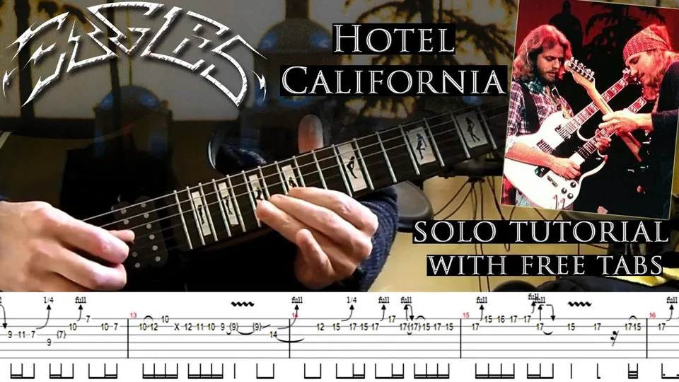 The Eagles - Hotel California guitar tab