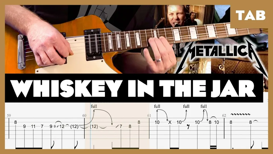 Metallica - Whiskey in the Jar guitar tab