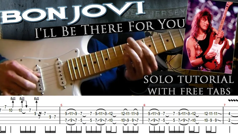 Bon Jovi - I'll Be There For You guitar tab