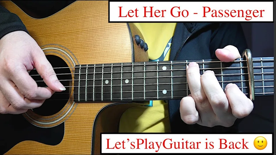 Passenger - Let Her Go guitar lesson